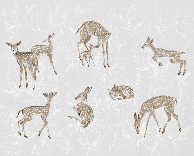 Фотообои BAMBI 3, FAUNA, Factura Фотообои BAMBI 3, FAUNA, Factura